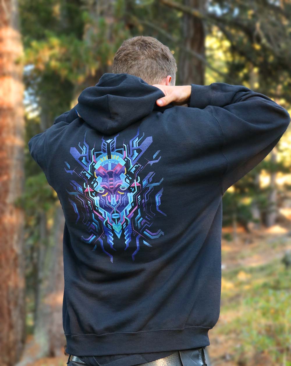 Black alien clearance hoodie